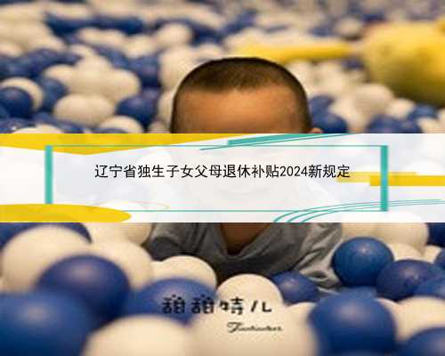 辽宁省独生子女父母退休补贴2024新规定